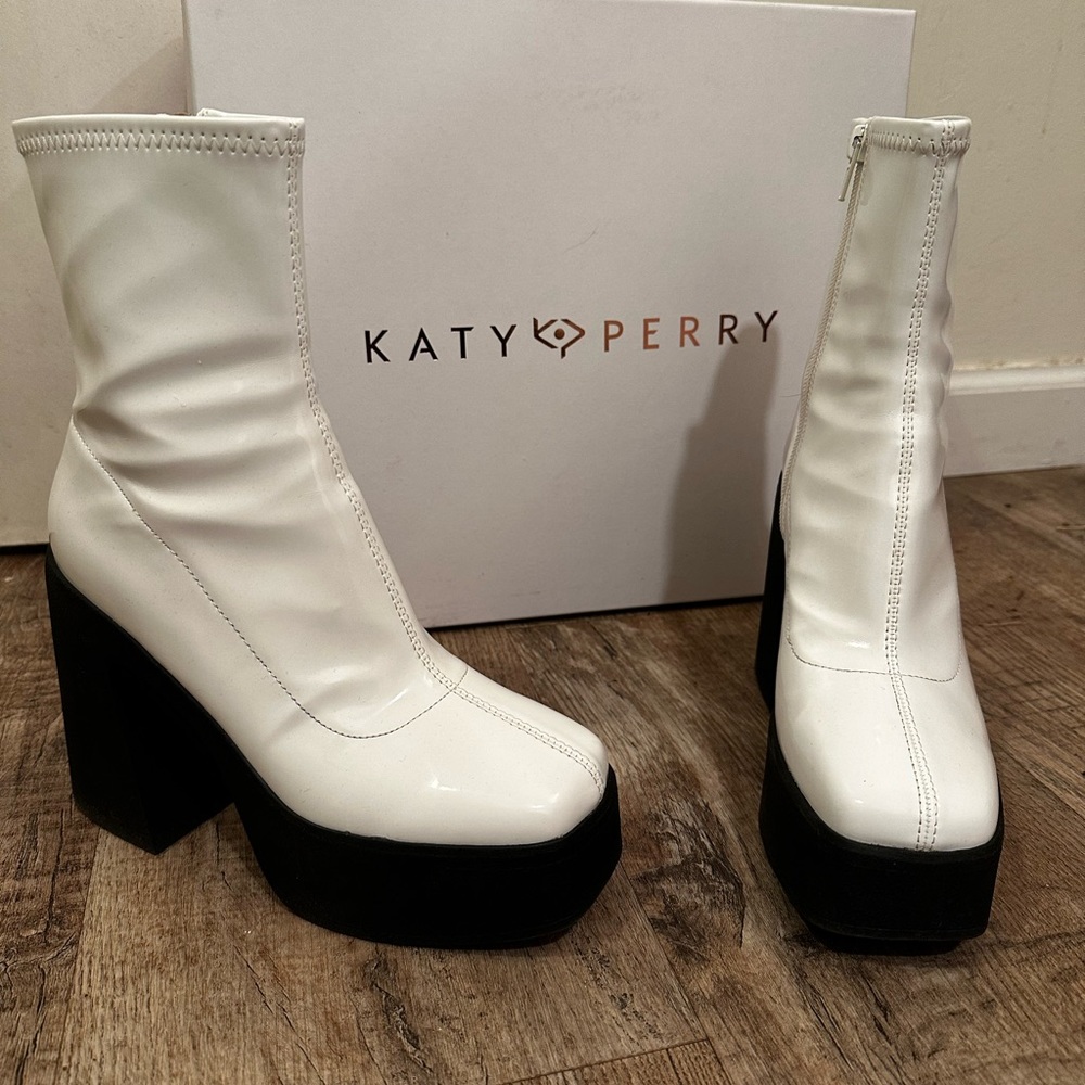 Katy Perry Heightened Platform Bootie